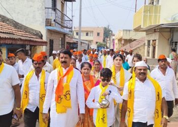 खंडाळाः विद्यमान आमदारांना घरी बसवून आपल्या सुखदुःखात असणाऱ्या उमेदवाराला साथ द्यावीः पुरुषोत्तम जाधवांचे येथील मतदारांना आवाहन