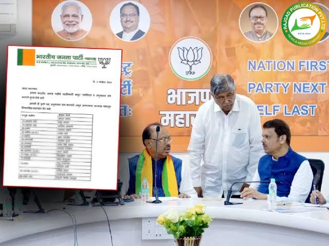 Breaking News: भोर विधानसभेतील भाजप पक्षातील पदाधिकाऱ्यांची हकालपट्टी; तालुका अध्यक्षांनी पत्रक प्रसिद्ध करून दिली माहिती