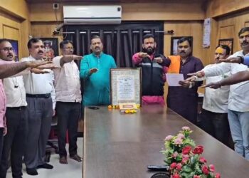 जेजुरी: मार्तंड देव संस्थानच्या वतीने संविधान दिन साजरा 