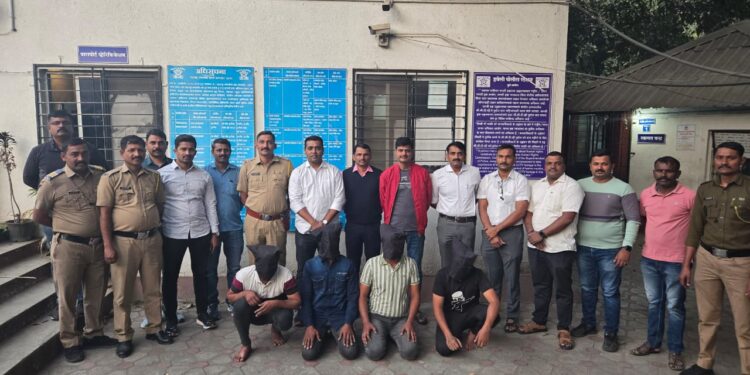 खडकवासलाः ‘त्या’ घटनेतील आरोपींना सापळा रचून पोलिसांनी ठोकल्या बेड्या; खेड शिवापूरहून कोल्हापूरच्या दिशेने पलायन करण्याच्या होते तयारीत