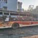 धुळ्यापाठोपाठ सोलापूरात एसटी बसवर दगडफेक; शिवशाही बस दिली पेटवून, आंदोलकांचा आक्रमक पवित्रा