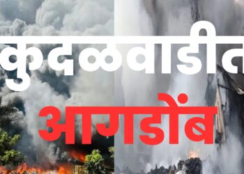 पुणेः कुदळवाडी परिसरातील भंगारांच्या दुकानांना लागलेल्या आगीच्या दुर्घटनेत कोट्यावधींचे नुकसान; जीवितहानी नाही