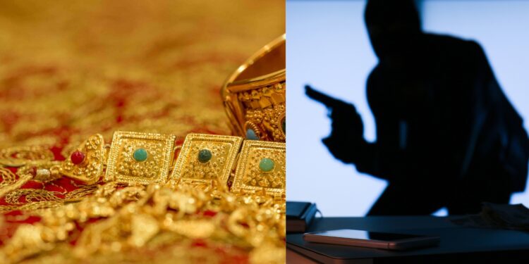 डोळ्यात स्प्रे मारून पिस्तुलाचा धाक दाखवून सराफा दुकानात चोरी; पुण्यातील ‘या’ भागातील घटना