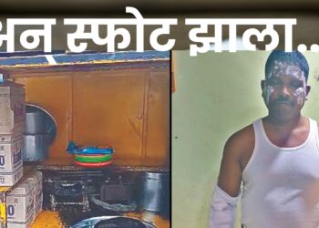 ‘तो’ स्फोट लाइटरमुळेच…! दुर्घटनेत पोलीस कर्मचारी, हातगाडीचालक गंभीर जखमी