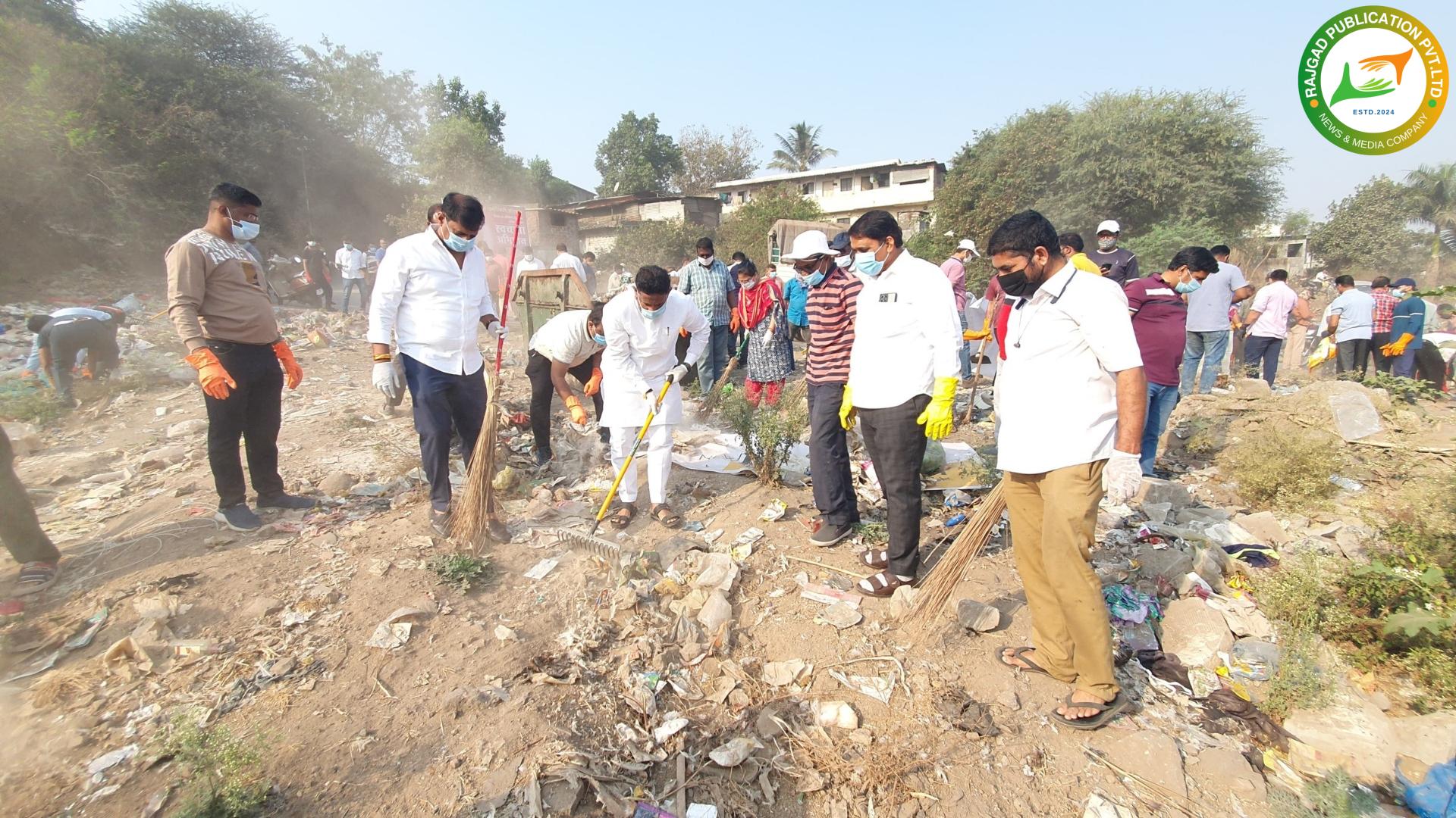 पुणे शहर आणि जिल्ह्यात डॉ. श्री नानासाहेब धर्माधिकारी प्रतिष्ठानच्या वतीने महास्वच्छता अभियान