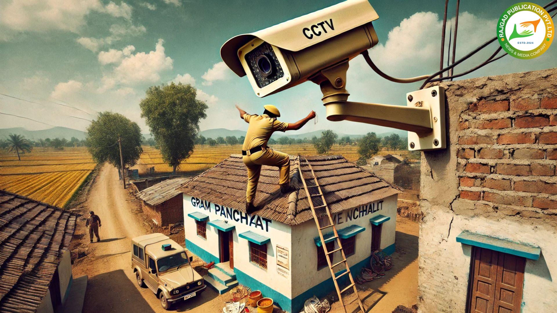 होमगार्ड कडून ग्रामपंचायतीच्या कॅमेऱ्याची तोडफोड; राजगड पोलीस ठाण्यात अदखलपात्र गुन्हा दाखल