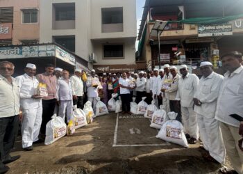 “ही मदत केवळ प्रसिद्धीसाठी नाही, तर आपली सेवा करण्याचा मनोभाव ठेवून केली – चंद्रकांत बाठे