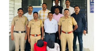 पेट्रोल पंप दरोडा प्रकरणी सात जणांच्या टोळीला अटक, २० हजारांचा मुद्देमाल हस्तगत