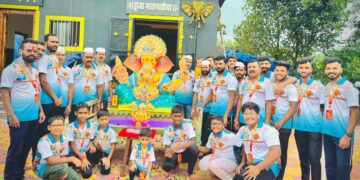 अंगसुळेतील काळेश्वरी सार्वजनिक गणेशोत्सव मंडळाचे रौप्यमहोत्सवी वर्ष