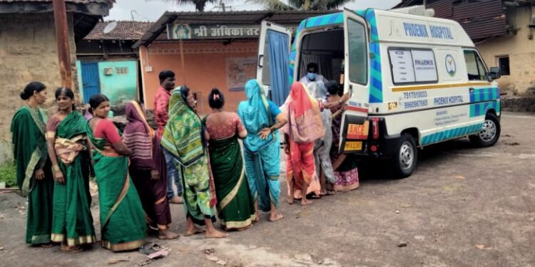 Bhor -वेळवंड खोऱ्यात ‘ डॉक्टर आपल्या दारी ‘ उपक्रम ; राजेश बोडके युवा मंचाकडून दुर्गम भागातील रुग्णांसाठी आरोग्य सुविधा