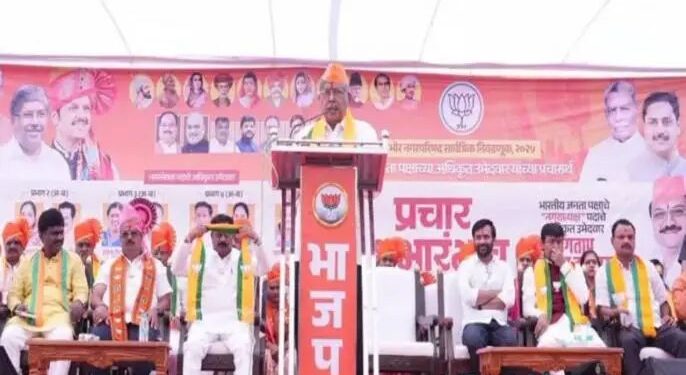 भोर : “मुख्यमंत्र्यांसोबत की उपमुख्यमंत्र्यांसोबत?” — चंद्रकांत पाटील यांचा सवाल; नगरपरिषदेत भाजपाचे सरकार आणण्याचे आवाहन