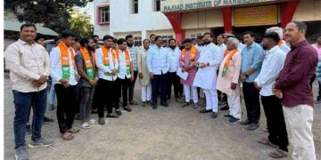 राष्ट्रवादी काँग्रेस (अजित पवार गटाला) खिंडार; निगडे–मोसेतील तरुणांचा भाजपमध्ये जाहीर प्रवेश