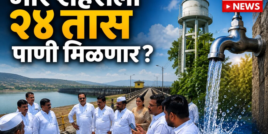 भोर शहराला २४ तास पाणी मिळणार? की आश्वासन पुन्हा आश्वासनच राहणार?