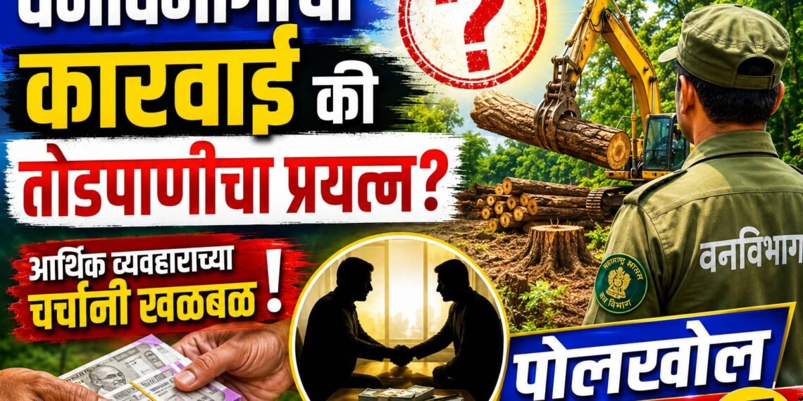वनविभागाची कारवाई की तोडपाणीचा प्रयत्न? आर्थिक व्यवहाराच्या चर्चांनी खळबळ : भाग १
