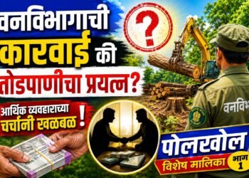 वनविभागाची कारवाई की तोडपाणीचा प्रयत्न? आर्थिक व्यवहाराच्या चर्चांनी खळबळ : भाग १