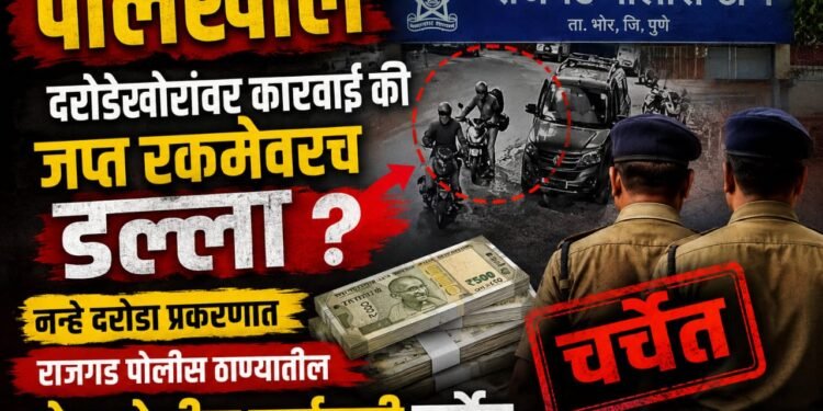 पोलखोल | दरोडेखोरांवर कारवाई की जप्त रकमेवरच डल्ला ? नऱ्हे दरोडा प्रकरणात राजगड पोलीस ठाण्यातील दोन पोलीस कर्मचारी चर्चेत